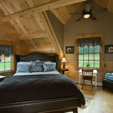 Log Homes & Cabins - Coventry Log Homes - The Bear Rock