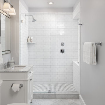 Woodley Park Guest Bathroom & Powder Room Remodels