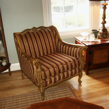 Custom Reupholstered Side Chair