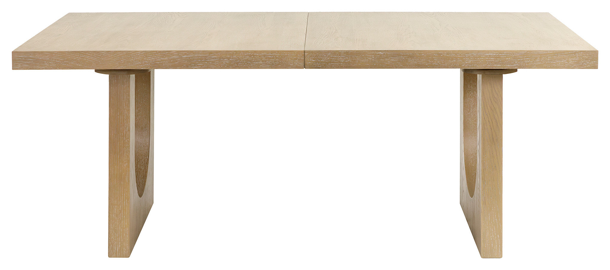 Modern Wood Kitchen Table, Dining Table, Light Brown Farmhouse