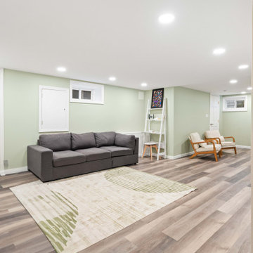 Maplewood New Jersey Basement Remodeling