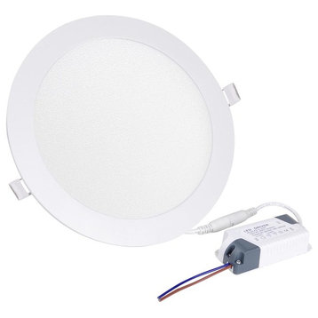 15W 7" LED Recessed Panel Ceiling Light Ultra-thin 1000LM Warm White Downlight