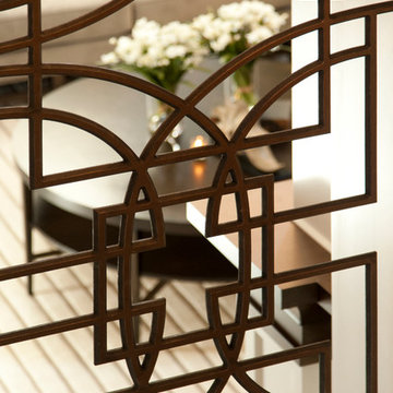 Wrought Iron Room Divider: Robeson Design