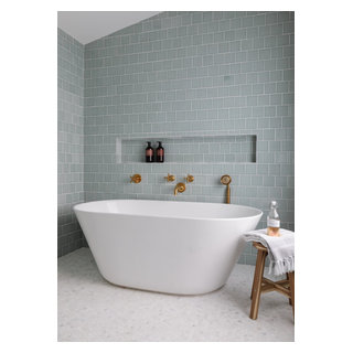 Hilshire Village - Midcentury - Bathroom - Houston - by Alexandra ...