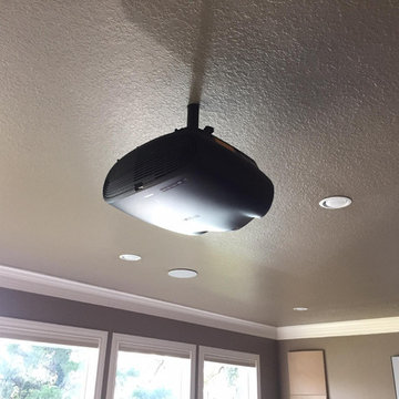 Integrated living room theater