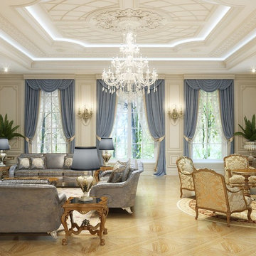 Villa Design in the UAE. Classical style by Kateryna Antonovich
