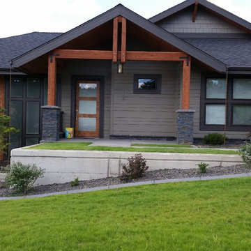 Porch and daylite stairwell