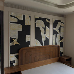 Serene Strokes, Subtle Abstract Design Wallpaper for Walls - Wallpaper