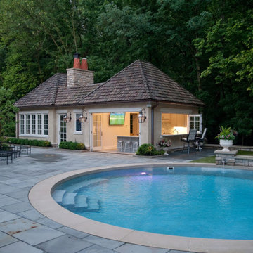 Pool house & pavilion