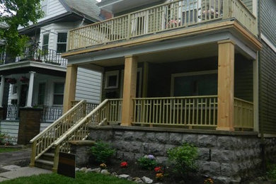 This is an example of a porch design in New York.