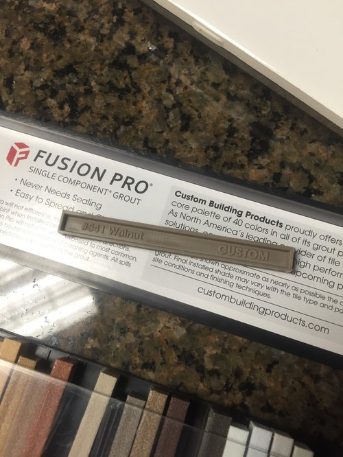 help with making grout darker