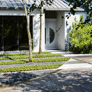 Piney Point Contemporary Curb Appeal