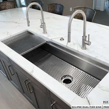 Dual-Tier Workstation Sinks