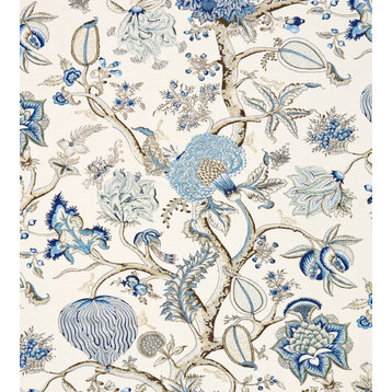 Pondicherry Linen Print, Delft