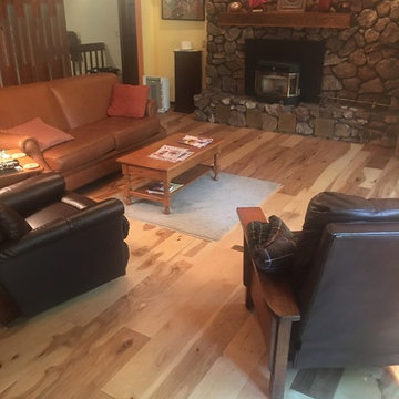 Natural Hickory 8'Long x 7.7" Wide Hardwood