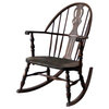 Consigned, Antique Windsor Rocking Chair