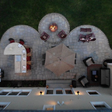 A Blend of Indoor and Outdoor Living Spaces in Midland Park, NJ