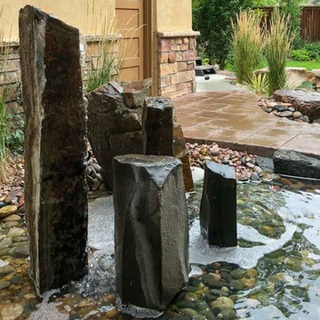 A Tired Landscape Gets Reinvigorated + Becomes A Relaxing Oasis: Now + Then
