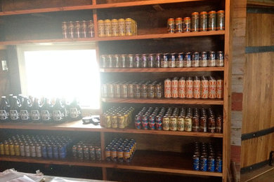 Example of a home bar design in Charleston