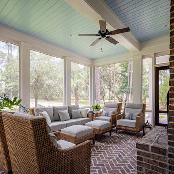 Screened Side Porch