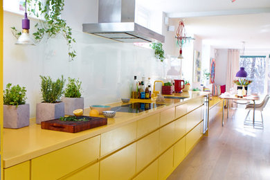 Contemporary kitchen in Stockholm.