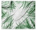 "In the Palm Leaf of Your Hand" Fleece Blanket 60"x50"
