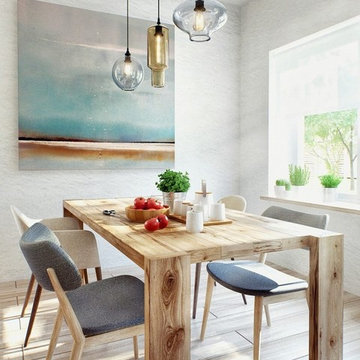 Nội thất căn hộ Penthouse phong cách Scandinavian