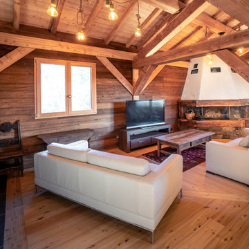 Chalet bois à Baratier