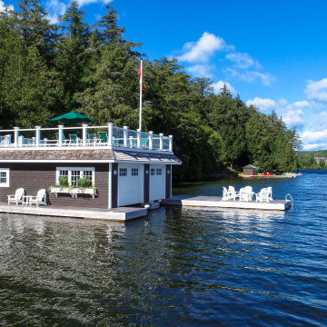 Elegant Muskoka Boathouse