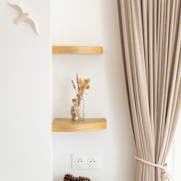 Pièce à vivre - Maison en bois Cap Ferret