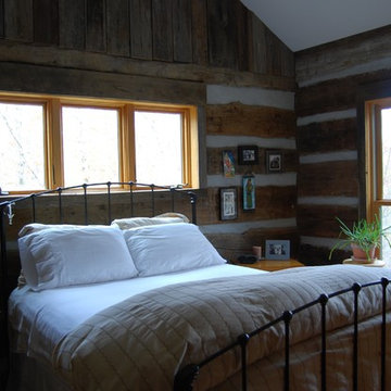 Reclaimed Log Home