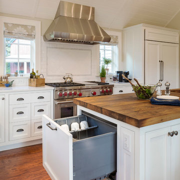 Custom kitchen and family room remodel, Sudbury, MA