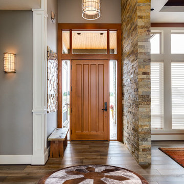ROUND Cowhide Patchwork Area Rugs