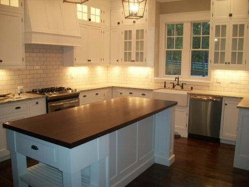 Lighted Upper Cabinets