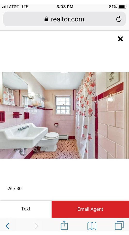 Pink And Red Bathroom Help