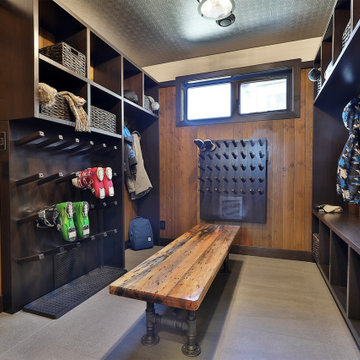 Deerfoot Lodge Bootroom