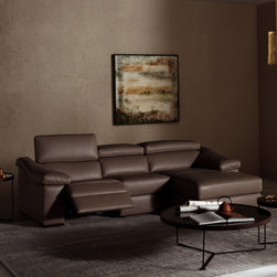 Natuzzi Editions Gioia B901 Sectional Recliner Sofa - Sectional Sofas