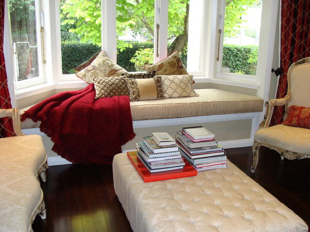 Traditional Living Room by Mohairs & More