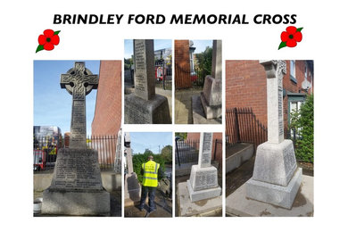 Brindley Ford memorial cross