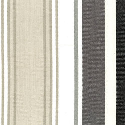ROTH & TOMPKINS TEXTILES - Bridgewater Fabric, Charcoal, 54''x36'' - Upholstery Fabric