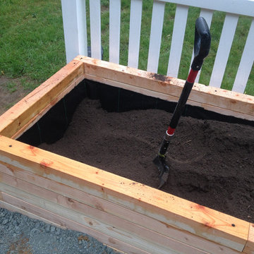 Raised bed vegetable garden Loudonville, NY