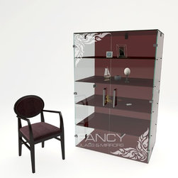 CORONA GLASS DISPLAY CABINET - Furniture