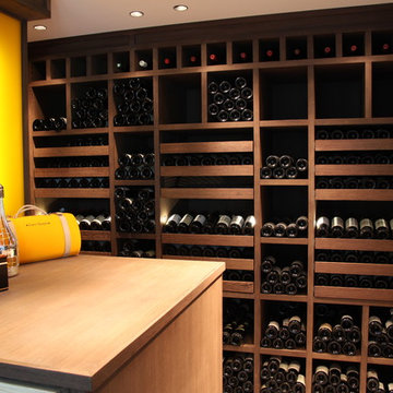 Custom Wine Cellar in Wenge - Luxembourg 2010