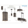 Kichler 43303 Roswell 3-Bulb Indoor Chandelier - Brushed Nickel