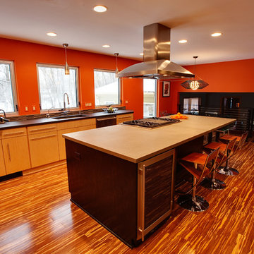 Milwaukee Contemporary Kitchen Remodel