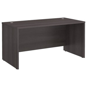 Scranton & Co Furniture 60"x30" Modern Wood Office Desk in Storm Gray