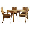 American Drew Antigua Rectangular Casual Dining Set in Toasted Almond