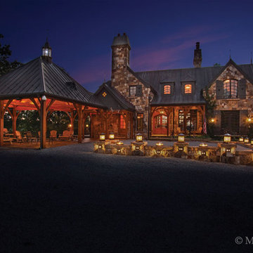 Elegant Timber Frame Home in Kentucky
