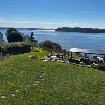 Outdoor Kitchen on Fox Island