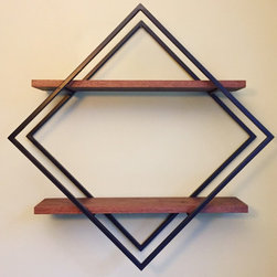 Modern Diamond Shelves - Display And Wall Shelves 